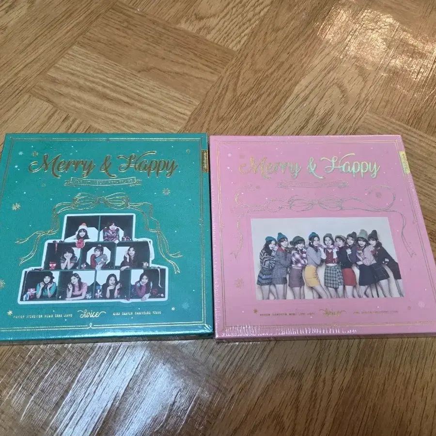 트와이스 정규 1집 메리앤해피 앨범 2종 미개봉(TWICE,MERRY&HAPPY) 일괄판매