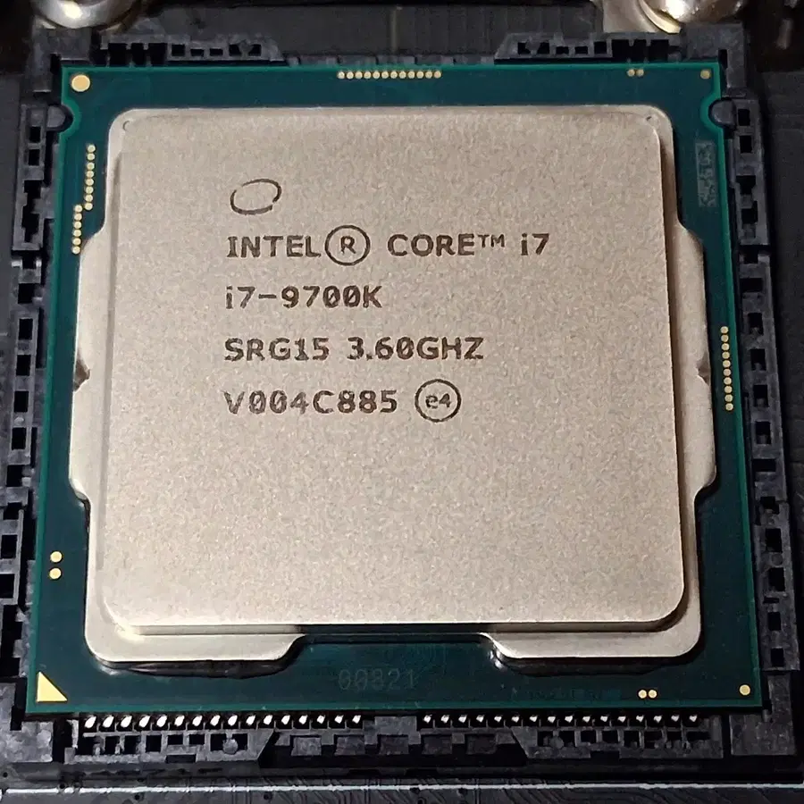 CPU, Intel i7-9700K