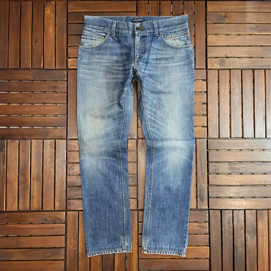 00s 돌체앤가바나(Dolce & Gabbana)메탈 플레이트 청바지 (35)