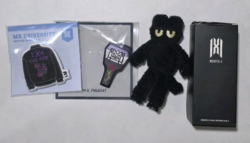 Monsta X Changkyun keyring doll patch Shownu Minhyuk Kihyun Hyungwon Jooheon Changkyun