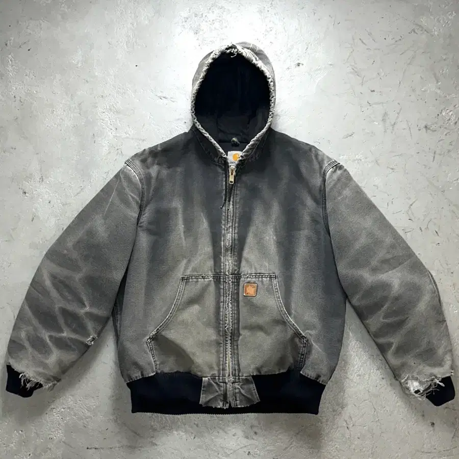 [XL] OG 칼하트 J130 액티브 자켓 구버전 칼하트 BLK 하드페이딩