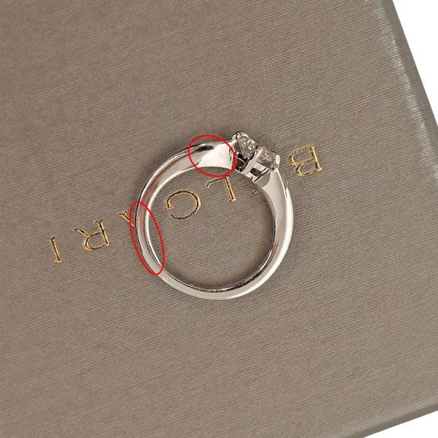 불가리 [중고명품] 토르첼로 베네치아 컬렉션 PT 다이아반지 0.5ct 48호 사진 6