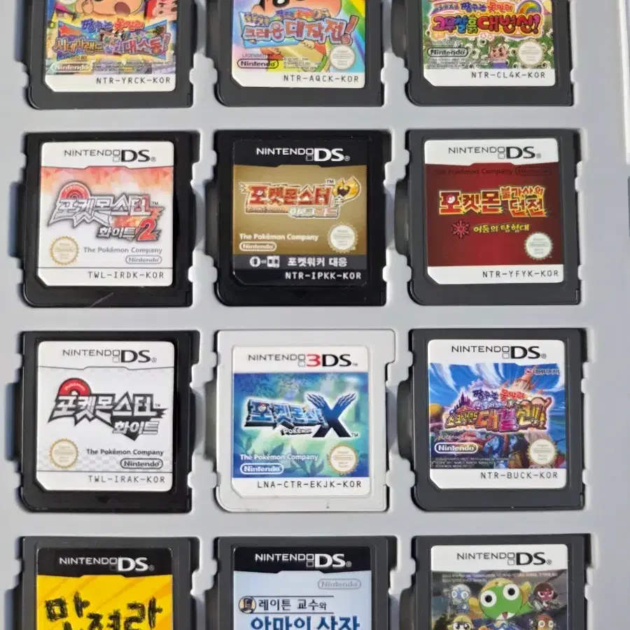 닌텐도 DS , 3DS 포켓몬스터 짱구 메이플 인기 게임칩, 알칩판매