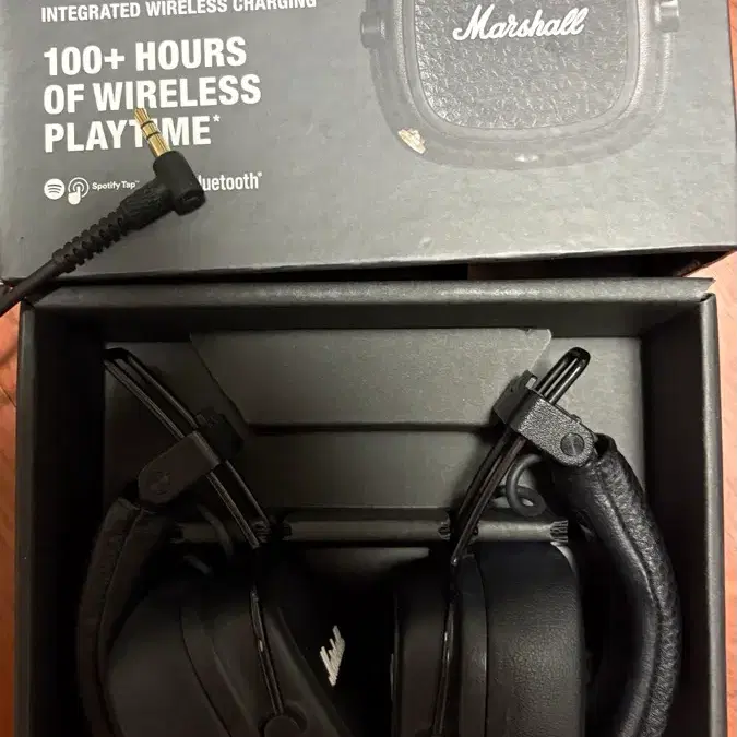 Marshall MAJOR V 헤드폰 블랙