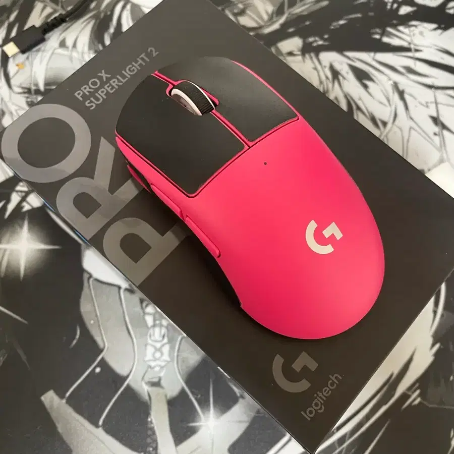 로지텍 G PRO X SUPERLIGHT 2 핑크