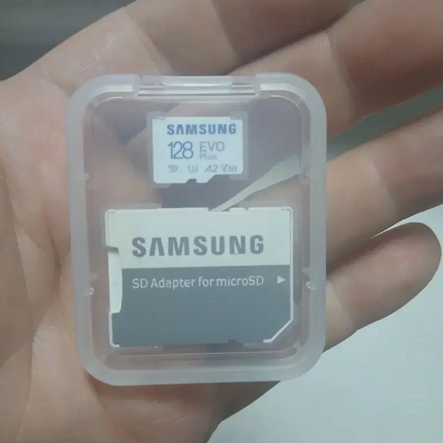삼성 마이크로SD카드 128GB EVO Plus + SD 어댑터