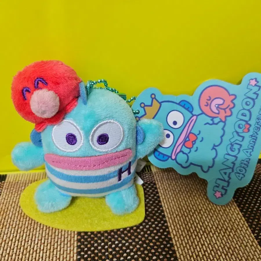 산리오 한교동 40주년 가방걸이 인형 (Sanrio Hangyodon 40th Anniversary Bag Charm) 태그있음 새상품