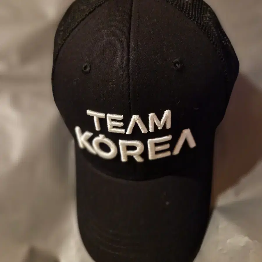 팀 코리아 야구대표 팀 볼캡 블랙