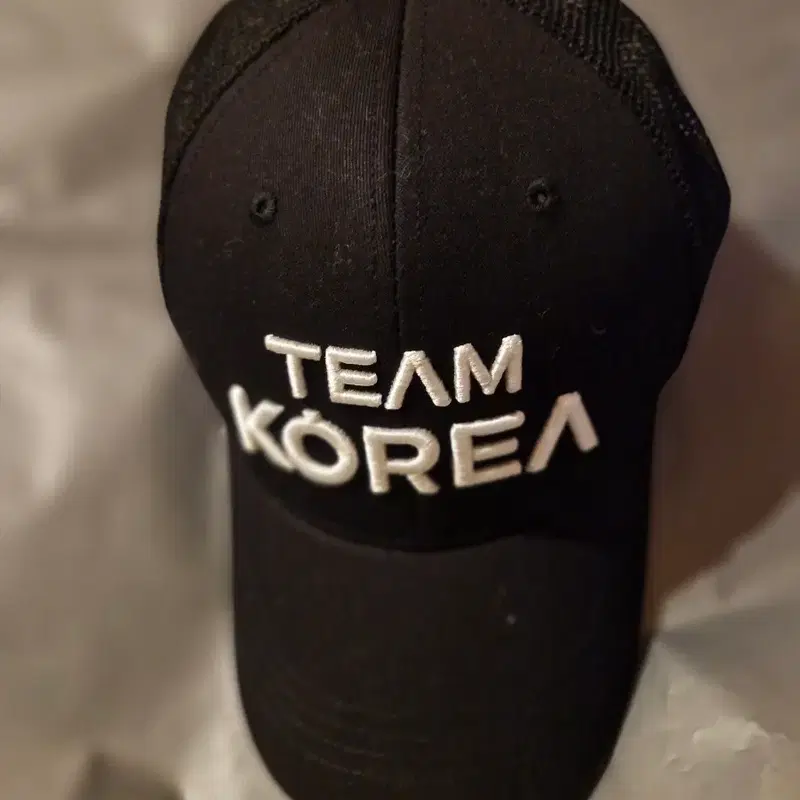팀 코리아 프로스펙스 야구대표 팀 볼캡 블랙