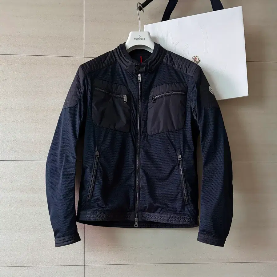 MONCLER FABRICE BIKER JACKET