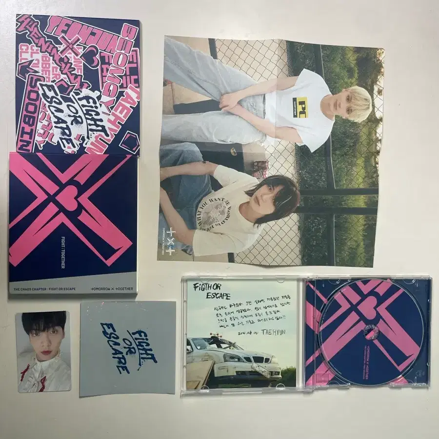 투모로우바이투게더 THE X 앨범