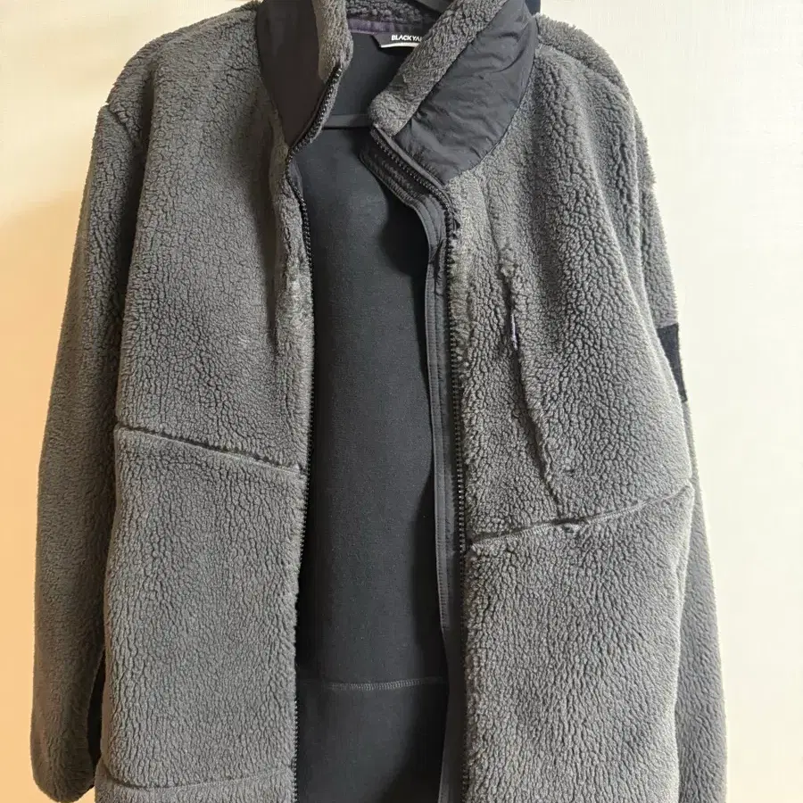 블랙야크 플리스 자켓 XL 105 블랙