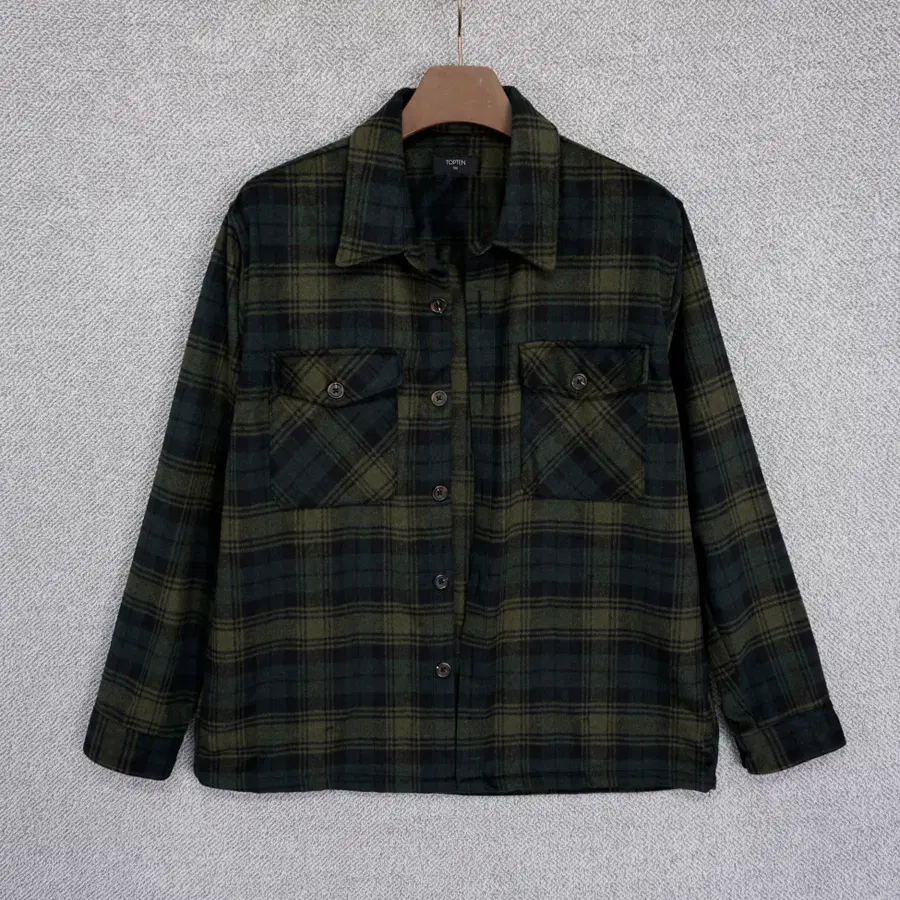 탑텐 남성 도톰 아우터형 셔츠 자켓 100size