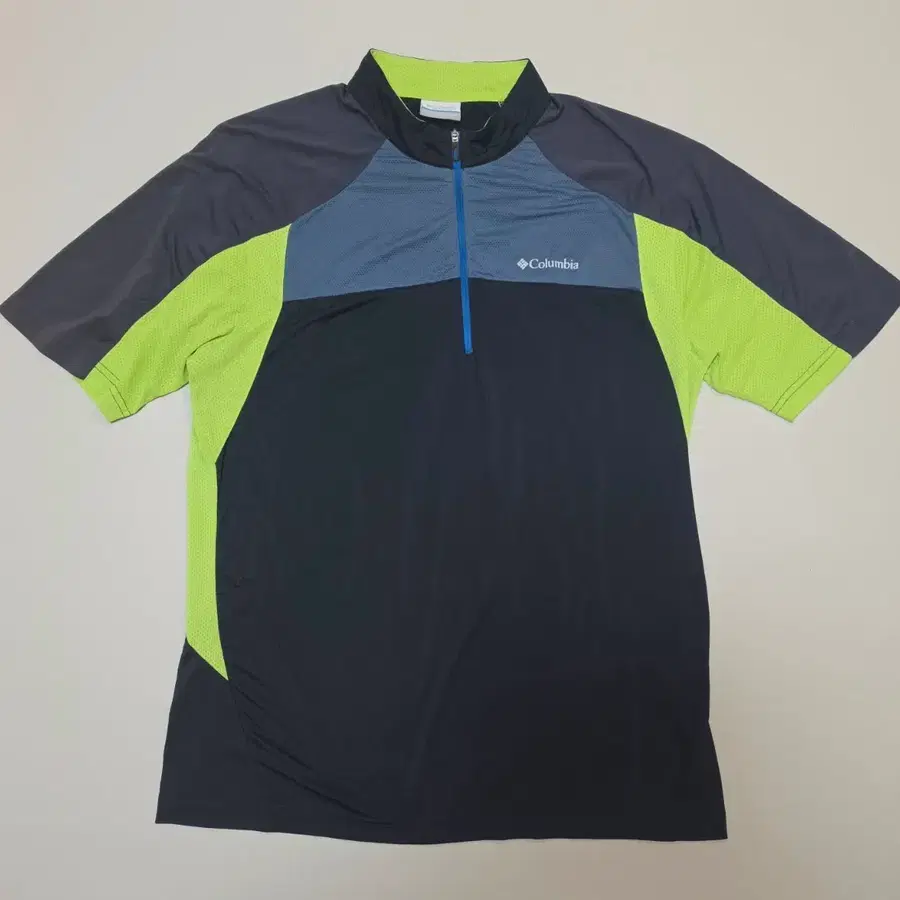 XL COLUMBIA 컬럼비아 남자 기능성 반집업 반팔티 작업복