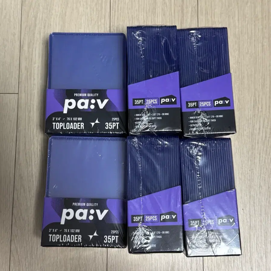 pa:v 파브 탑로더 35PT 6개 일괄