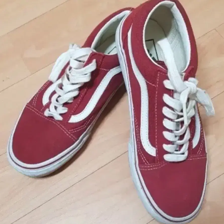 반스 올드스쿨 레드 230