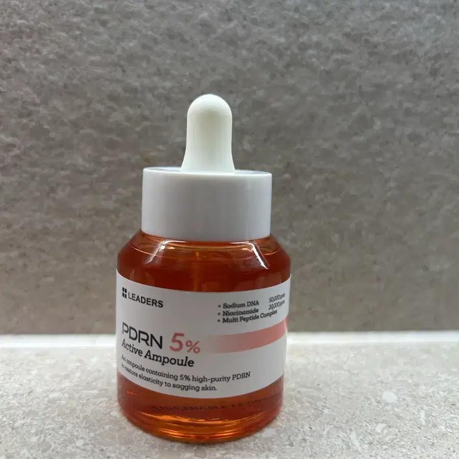 [미사용 새상품] 리더스 pdrn 리더스 피디알엔 5% 액티브 앰플 30ml 고농축 탄력 세럼