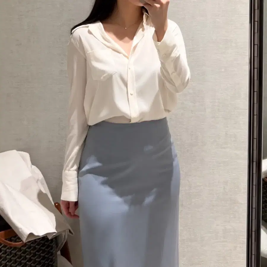 시에 sie 소프티 포켓 셔츠 M