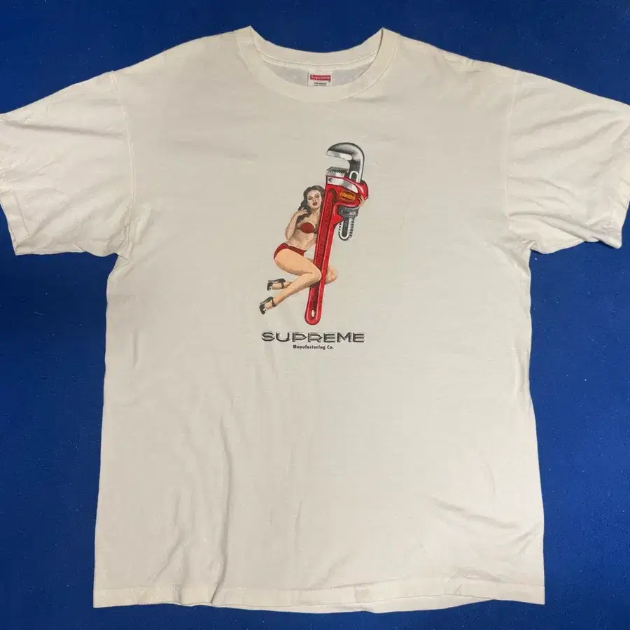 09ss Supreme Wrench Tee Shirt Ridgid Lsize