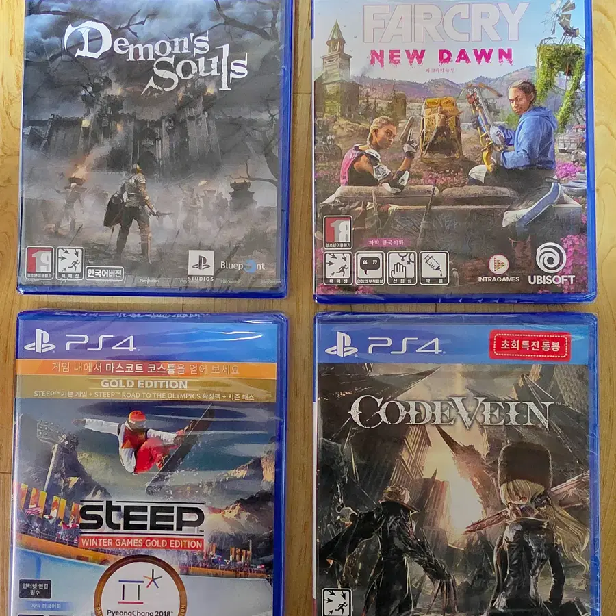 [미개봉] PS5, PS4 4개 일괄 팝니다.
