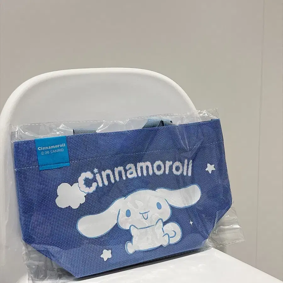 산리오 시나모롤 메쉬백 메쉬가방