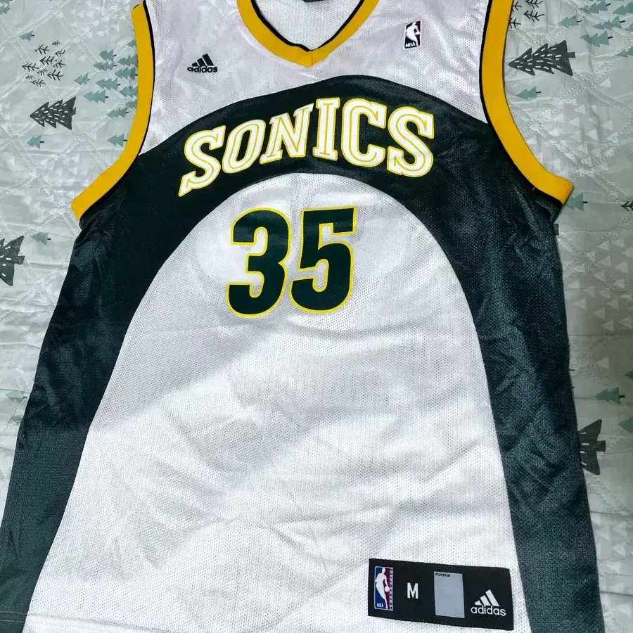 아디다스 NBA 시애틀 슈퍼소닉스 케빈 듀란트 #35 스윙맨 져지
