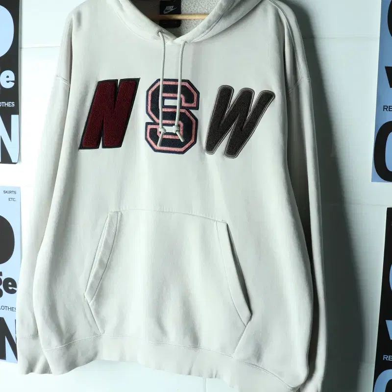 (XL-2XL) 나이키 후드티셔츠 NSW 빅로고 풀오버-H40958