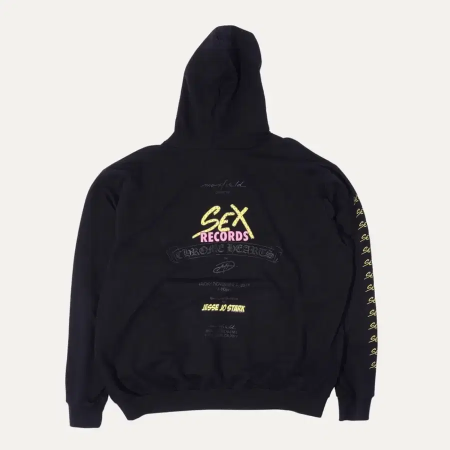크롬하츠 매티보이 sex records hoodie