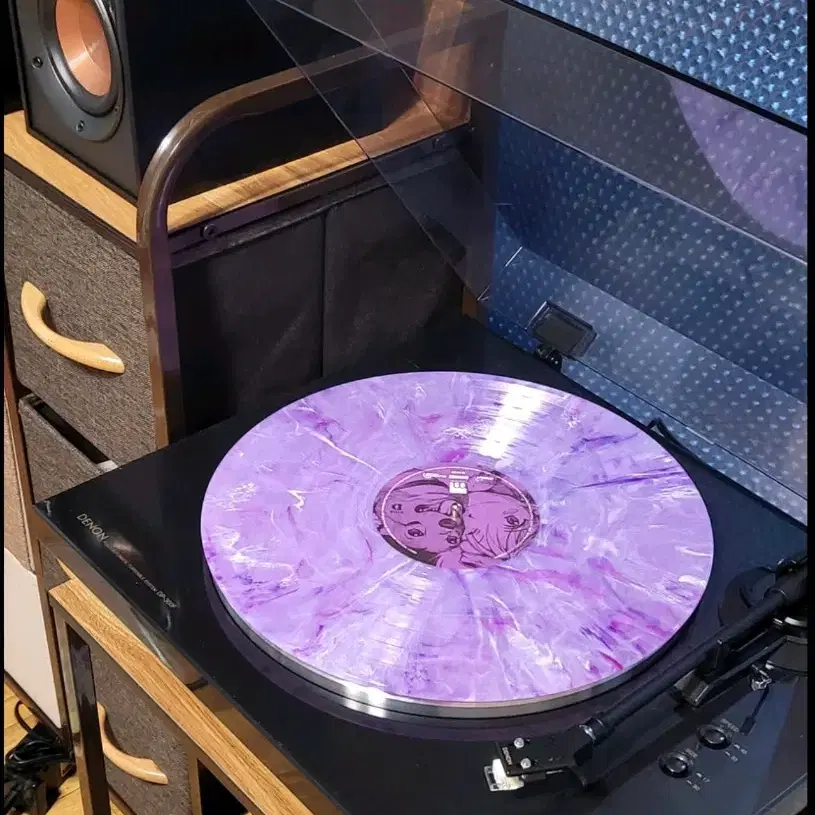 LP 턴테이블 데논 DP-300F 바늘교체 후 미사용
