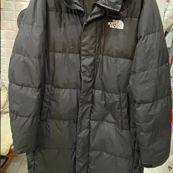 노스페이스 거위털 롱패딩 XXL