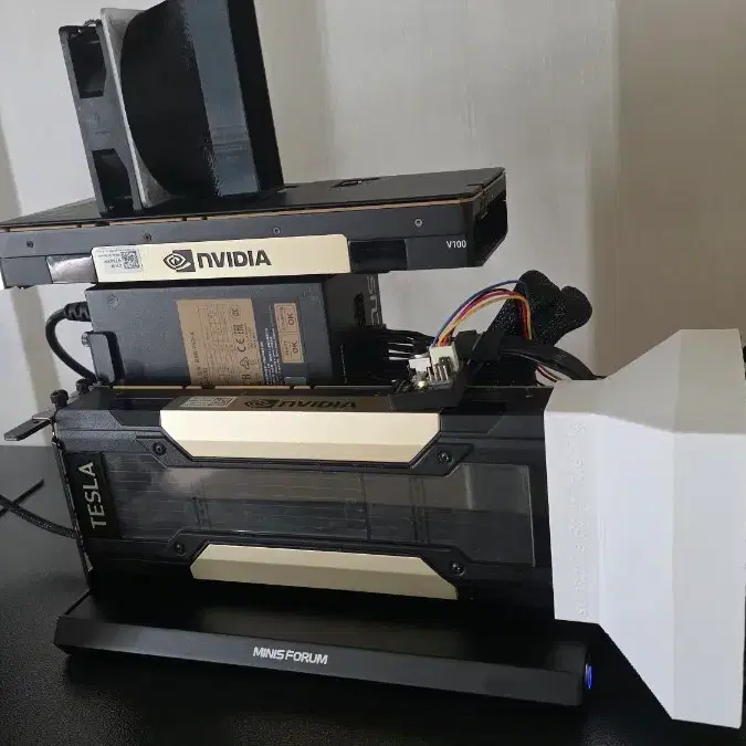 NVIDIA Tesla V100 32g 그래픽카드 2장