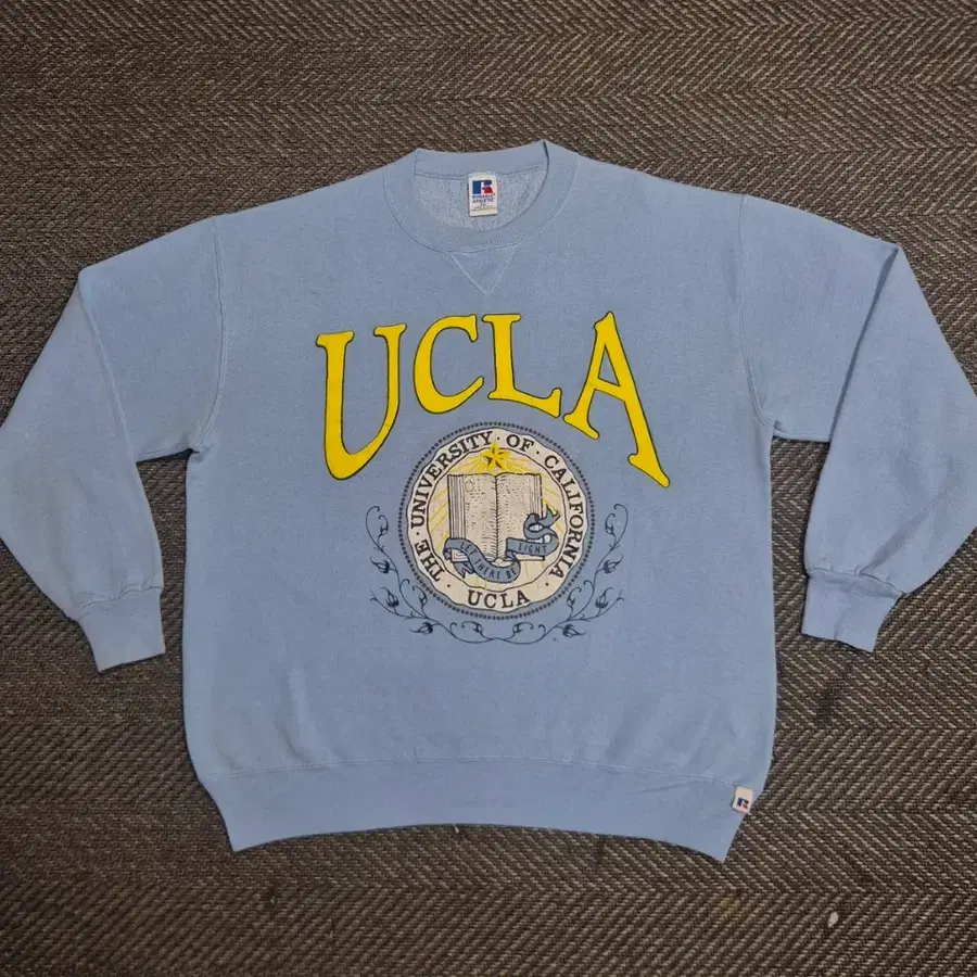 [XL]90s US Made 러셀 라이트블루-LA117