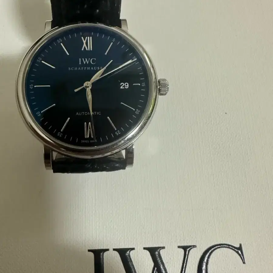 IWC 포르토피노 검판 IW356502 시계