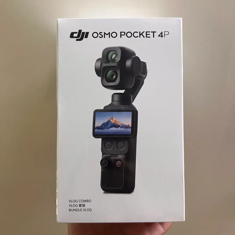 (미개봉)DJI 오즈모 포켓 4P 브이로그 콤보