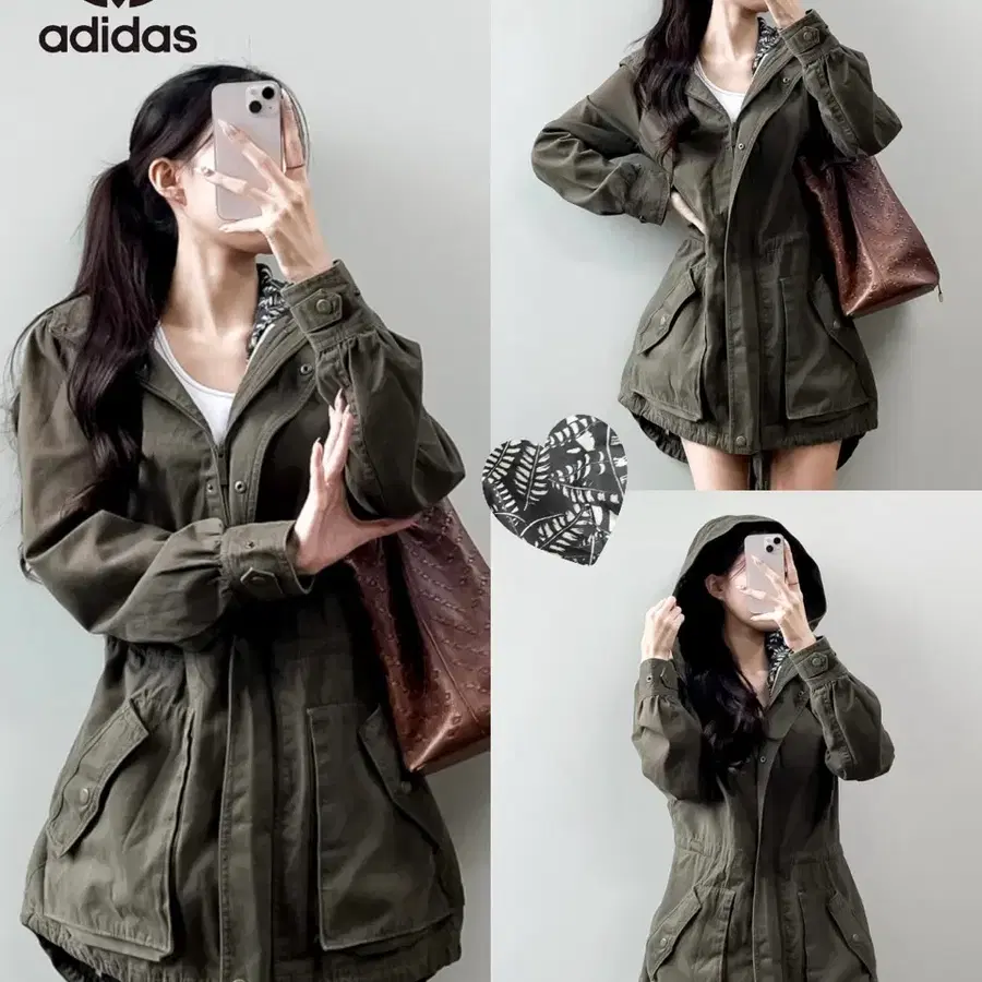 아디다스 야상 자켓