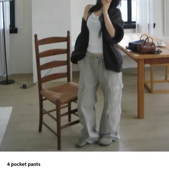 아워캐비넷 4포켓 카고 팬츠