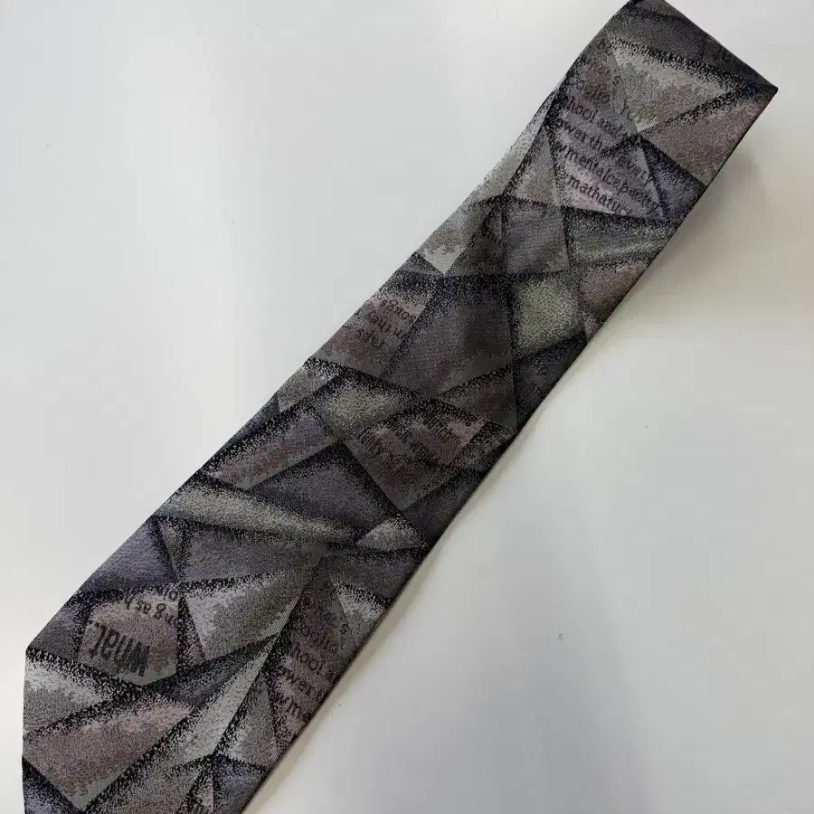 빈티지 실크 넥타이 9cm