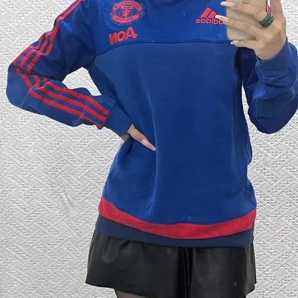 아디다스 빈티지 00's 맨체스터 유나이티드 유니폼 롱슬리브 95 C15574