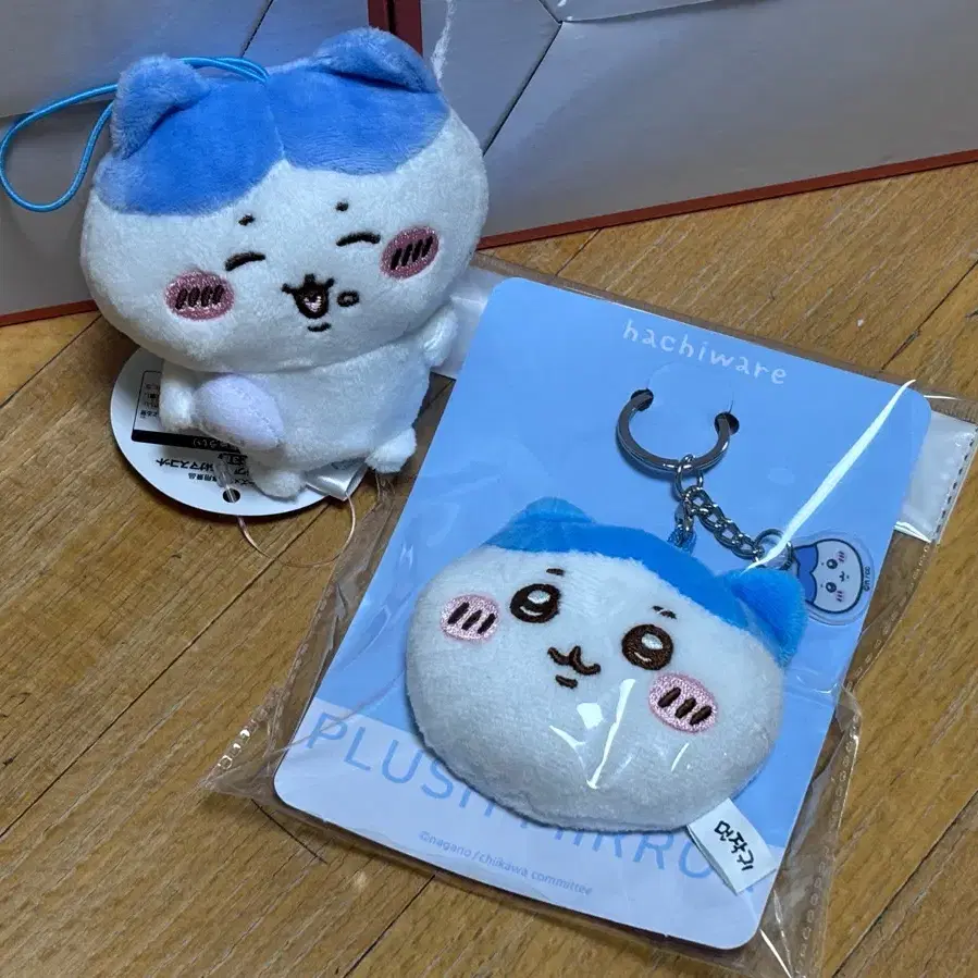 (일괄) 치이카와 먼작귀 하치와레 투성이 주먹밥 마스코트, 손거울