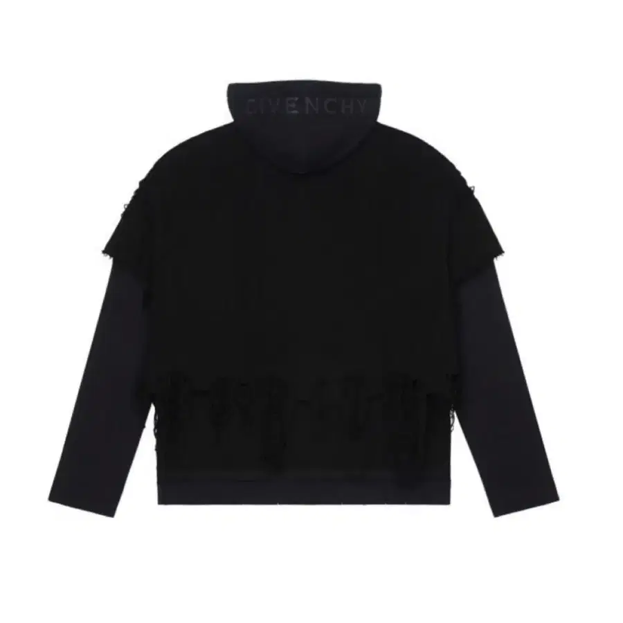 지방시 오버랩 레이어드 후드 M 2회착(L~XL)