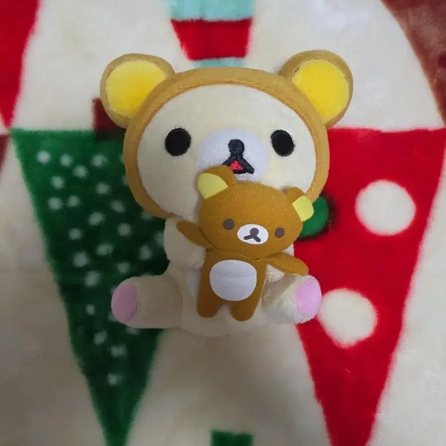 리락쿠마 모자 쓴 코리락쿠마 인형