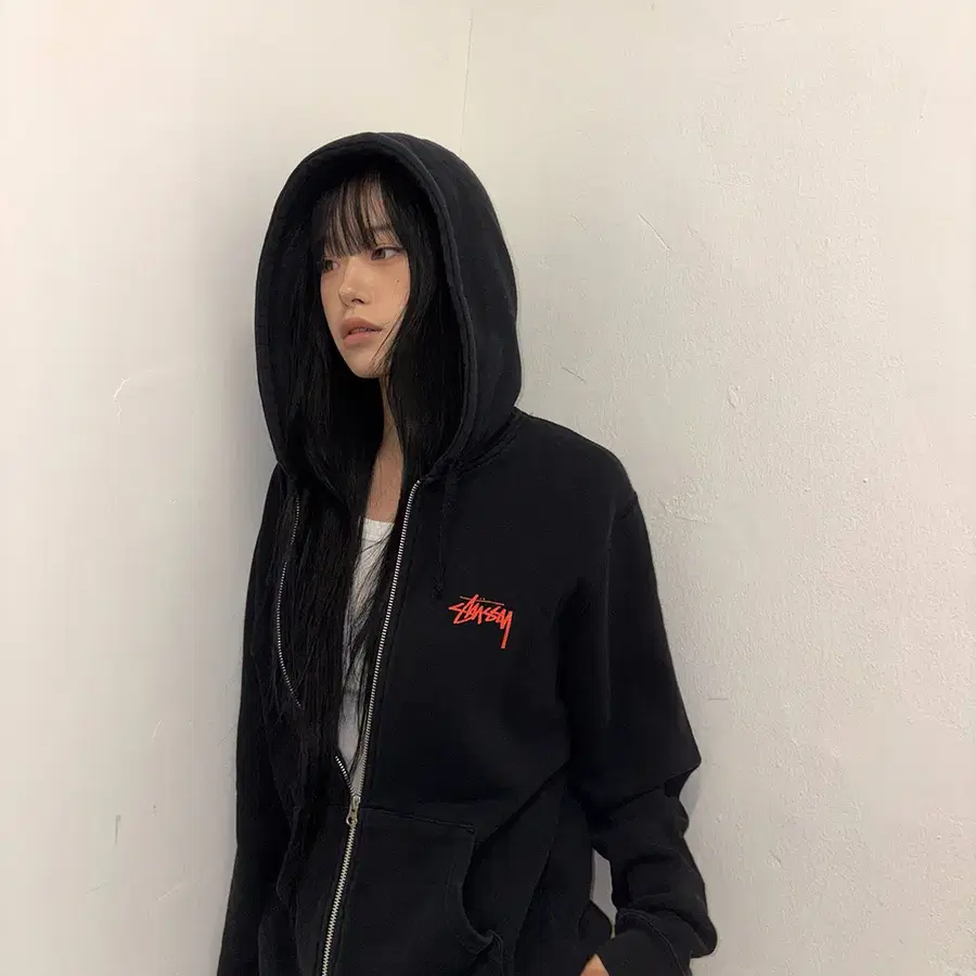 스투시 STUSSY Multi Logo Zip Hoodie