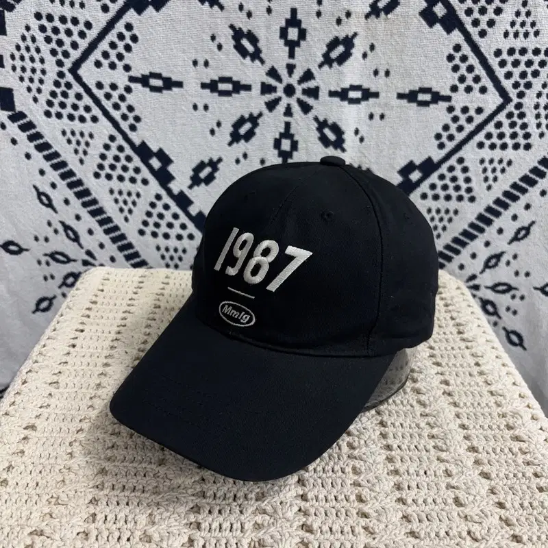 [F] MMLG 엠엠엘지 1987 로고 볼캡 모자