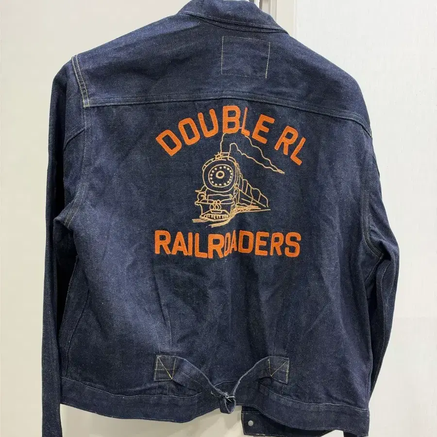 Rrl 레일로드 임브로이더 데님자켓 xl