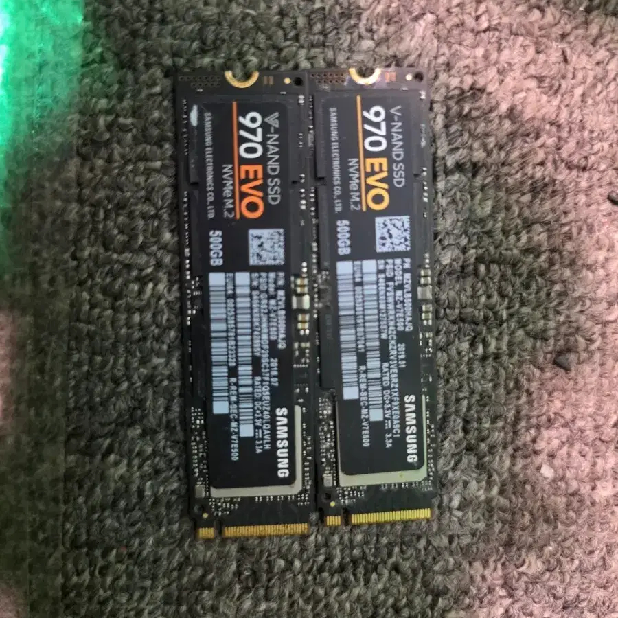 삼성전자 970 EVO NVMe M.2 SSD 500GB