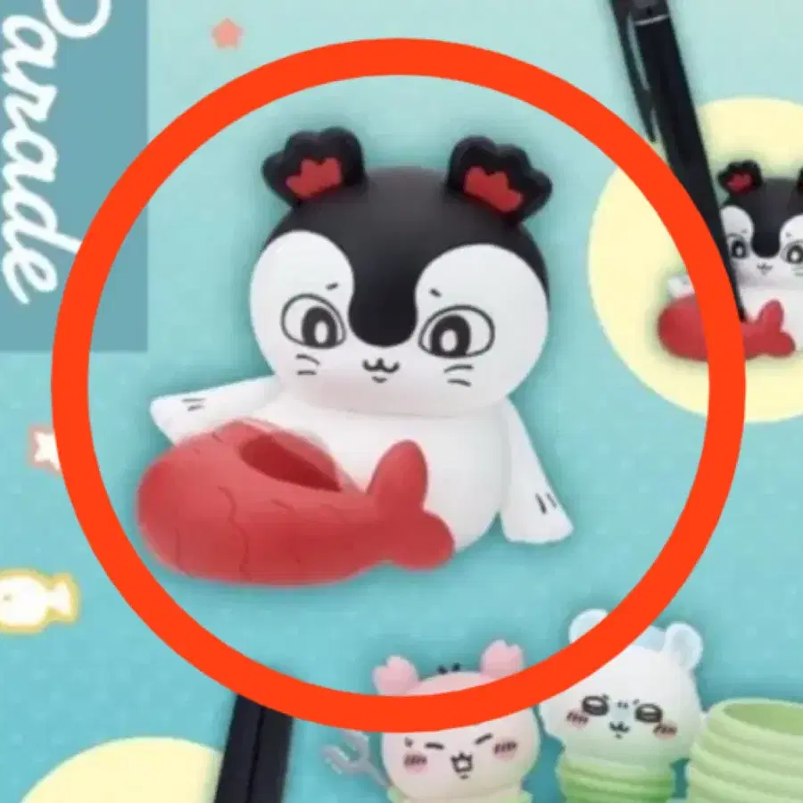 치이카와 데스크탑 피규어 세이렌 인어섬 가챠