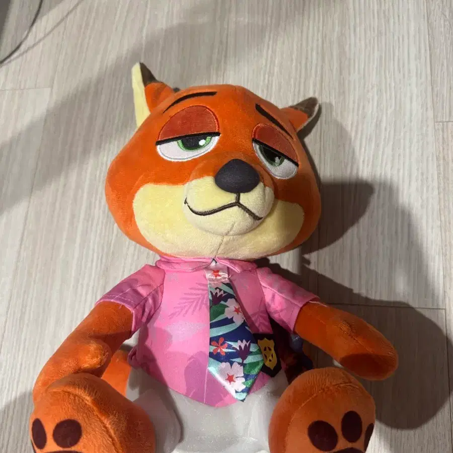 주토피아 닉 인형