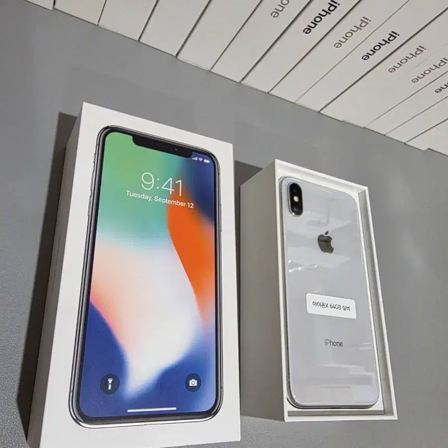 아이폰X 64GB 화이트 [박스포함]