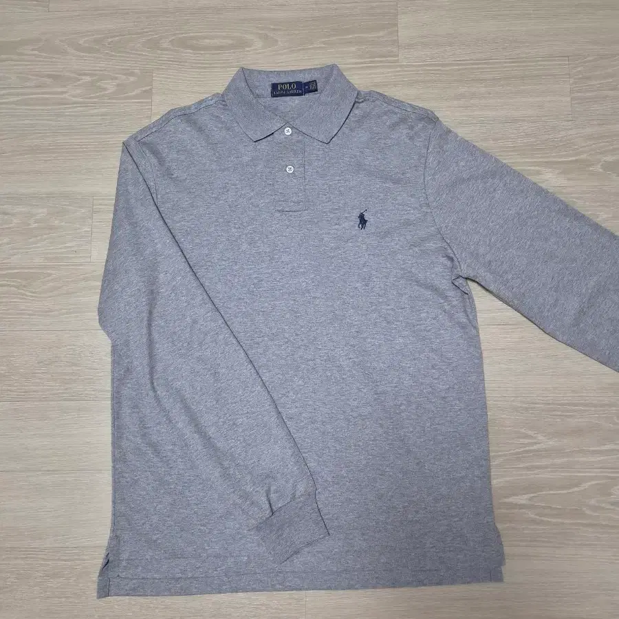 폴로 랄프로렌 긴팔 카라티 그레이 L-XL