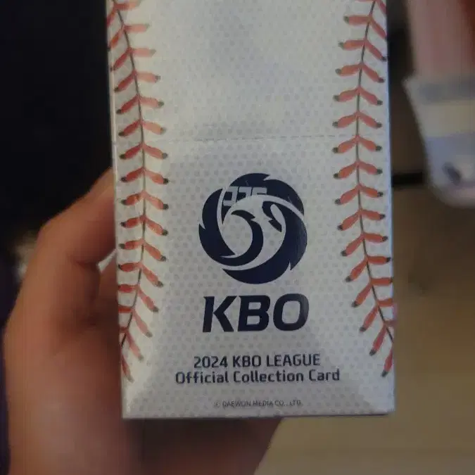 KBO 2024 SCC 카드 미개봉